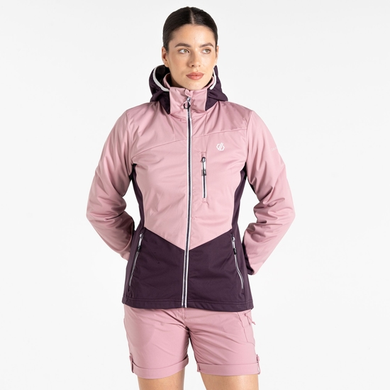 Veste softshell Lexan pour femme Rose