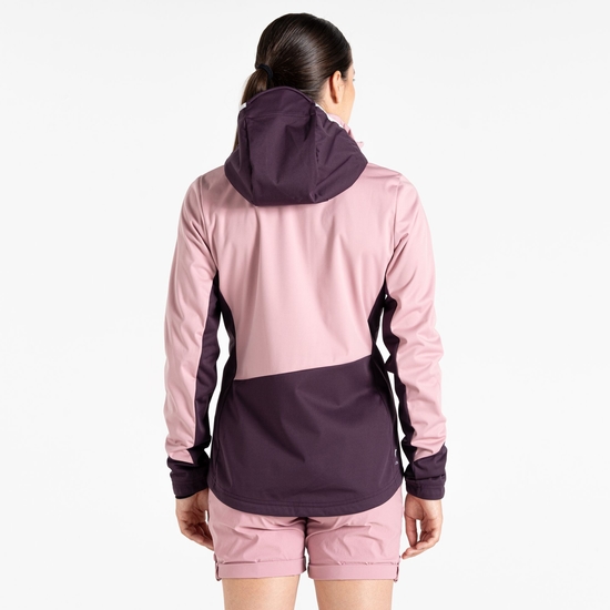 Women's Lexan Softshell Jacket Lilas & Deep Plum 