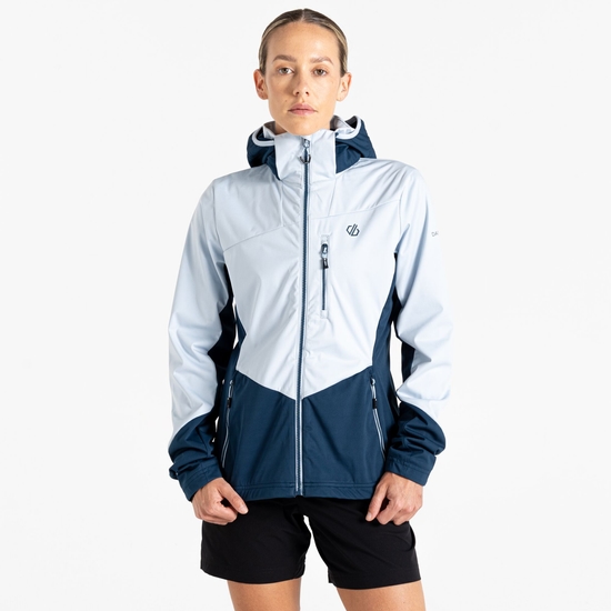 Veste softshell Lexan pour femme Bleu