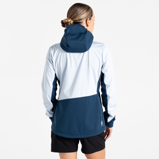 Women's Lexan Softshell Jacket Moonlight Denim 