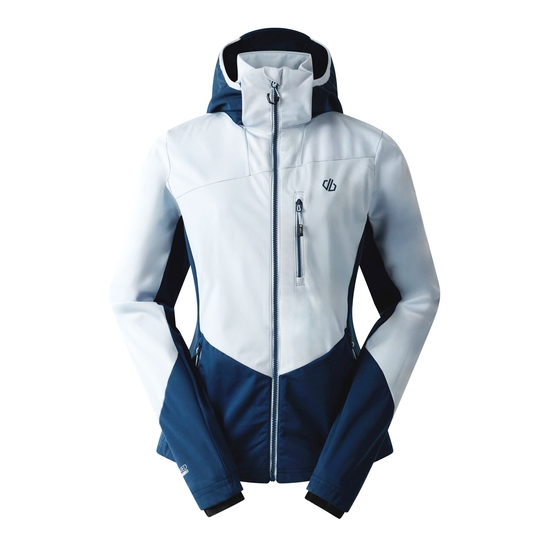 Women's Lexan Softshell Jacket Moonlight Denim 