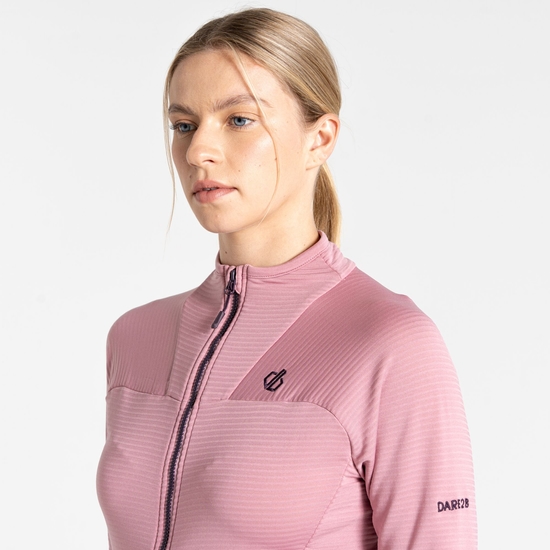 Couche intermédiaire Torrek Stretch pour femme Rose
