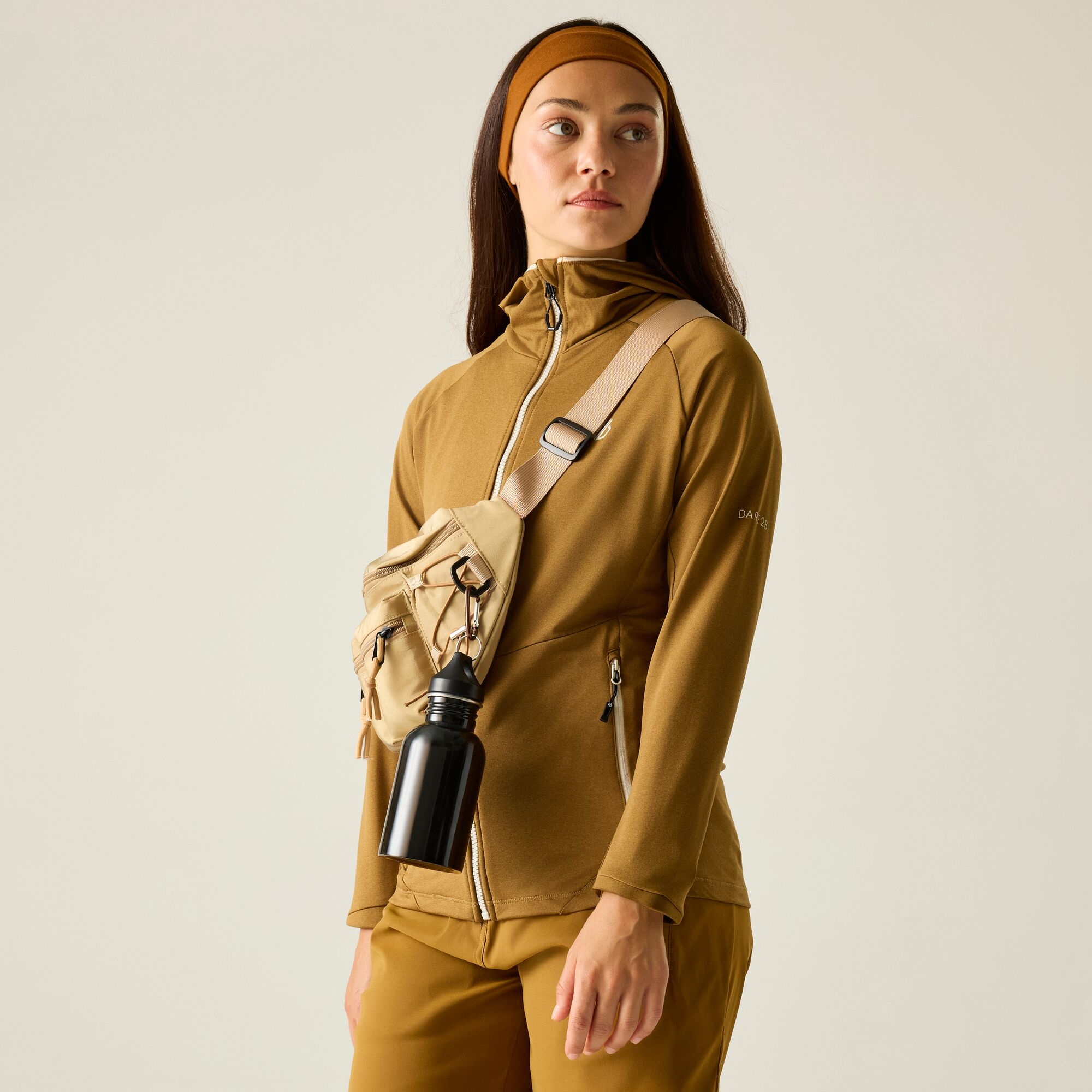 Dare 2B Women's Brown Nomadic Stretch Midlayer Size: 10