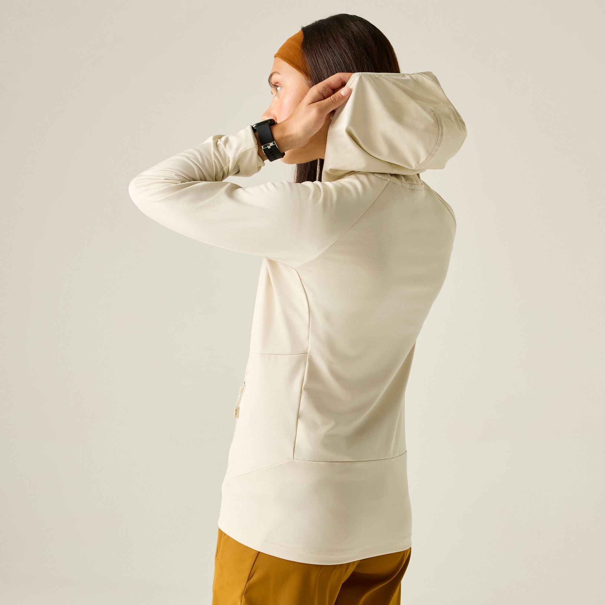 Dare 2B Women's Beige Hooded Jacket Nomadic - Image 3