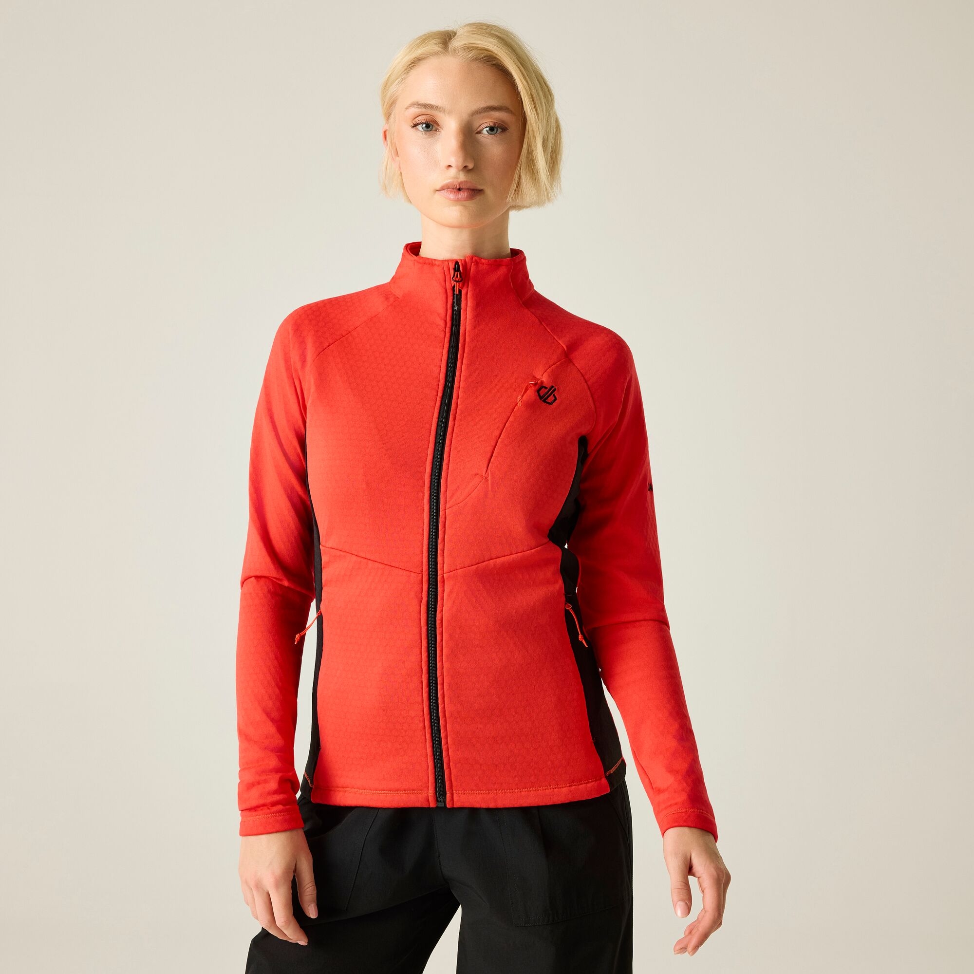 Dare 2B Women's Red Emerging Iii Stretch Midlayer Size: 14