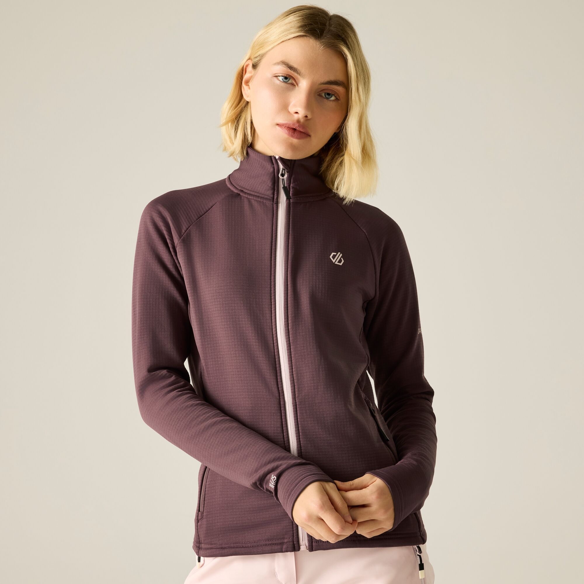 Dare 2B Women's Purple Lowline Core Stretch Midlayer Size: 20