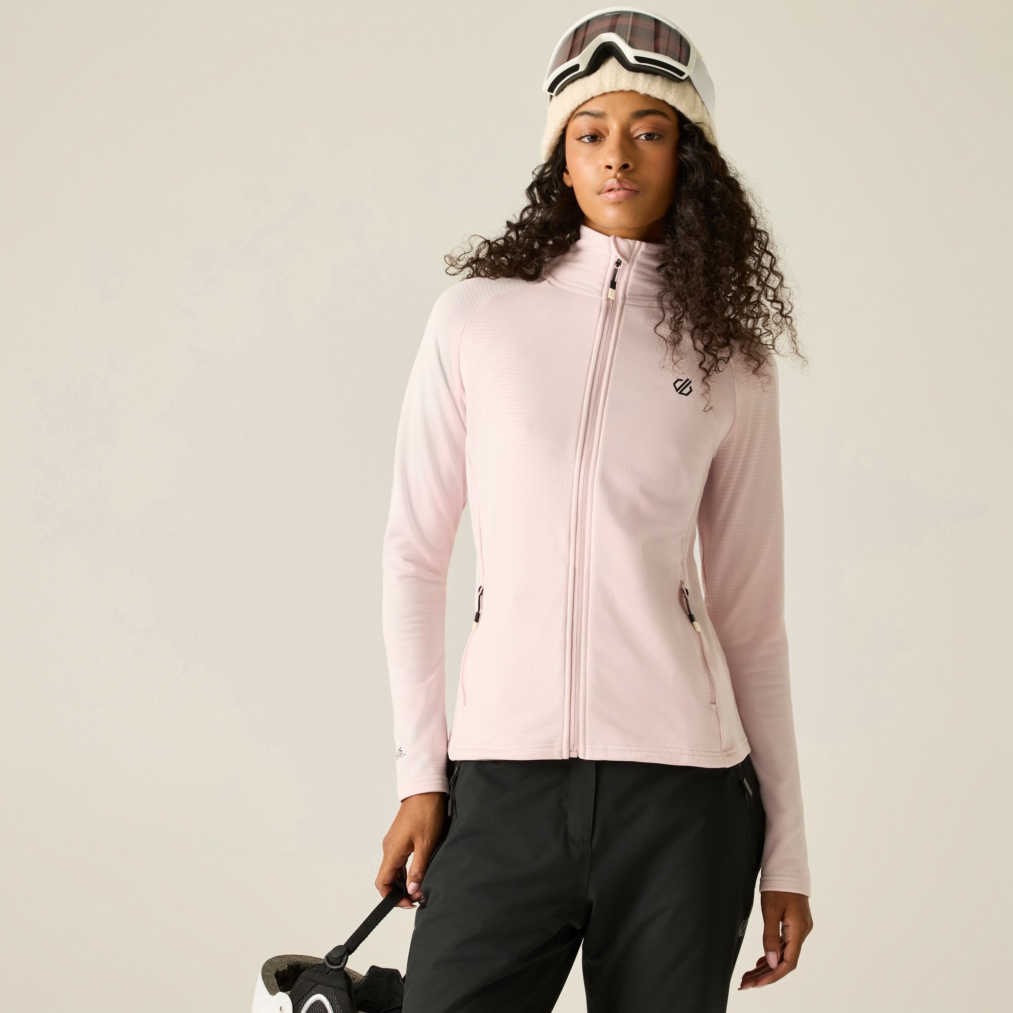 Dare 2B Women's Pink Lowline Core Stretch Midlayer Size: 18