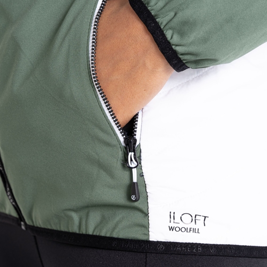 Women's Surmount II Wool Hybrid Jacket Duck Green