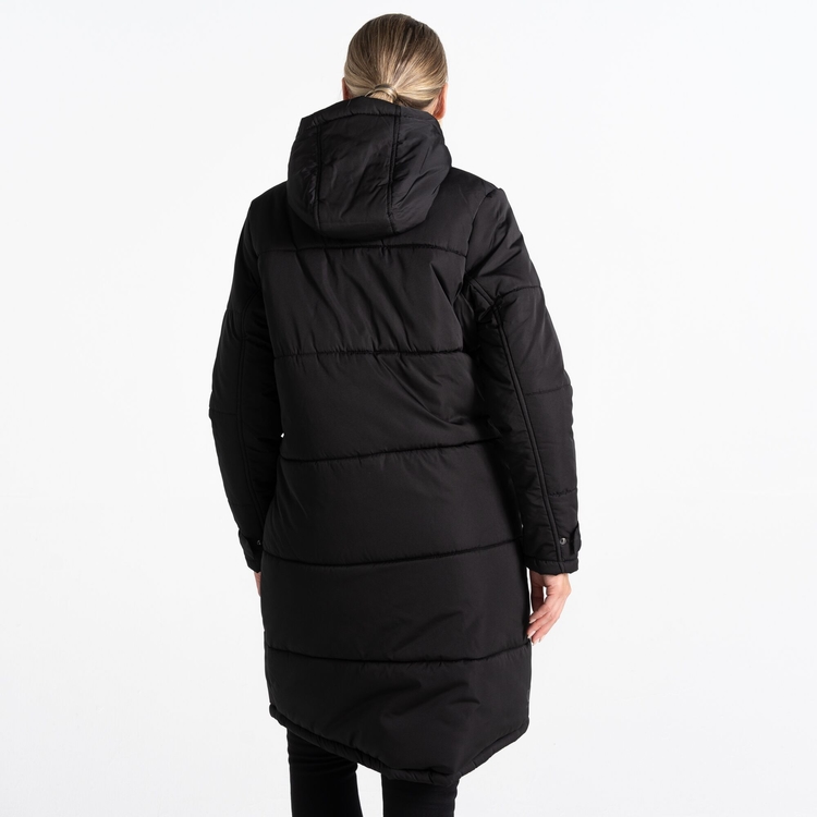 Women s Reputable II Mid Length Padded Jacket Black
