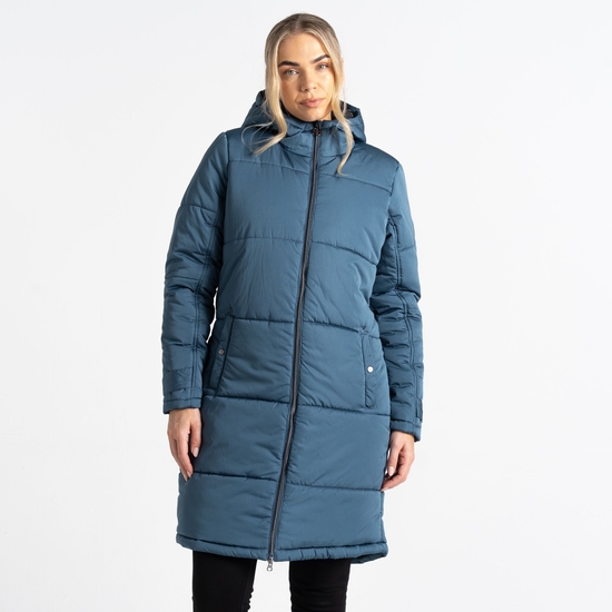 Women's Reputable II Mid Length Padded Jacket Orion Grey