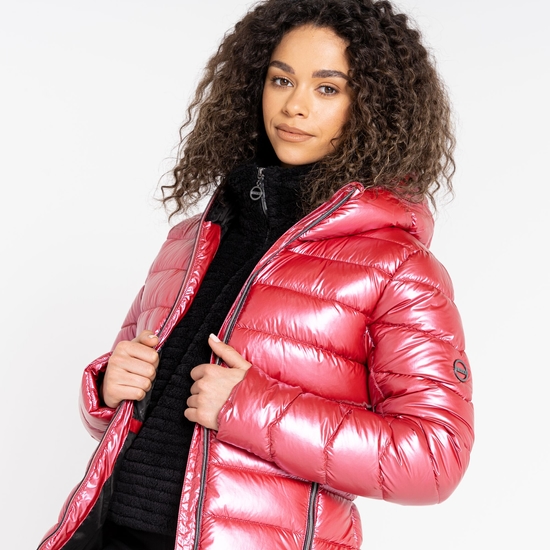 Women's Reputable II Puffer Jacket Earth Rose Metallic