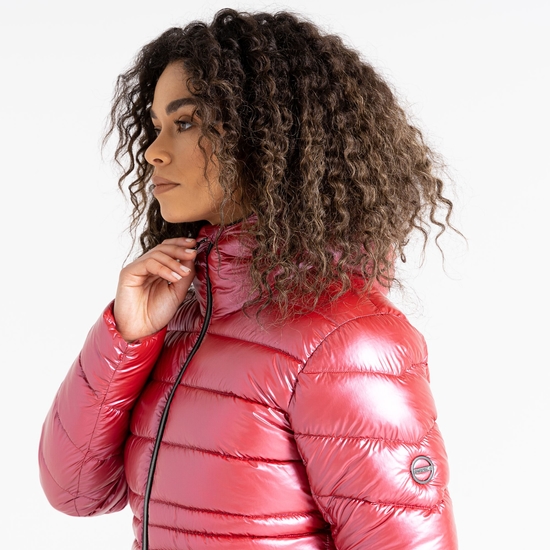 Women's Reputable II Puffer Jacket Earth Rose Metallic
