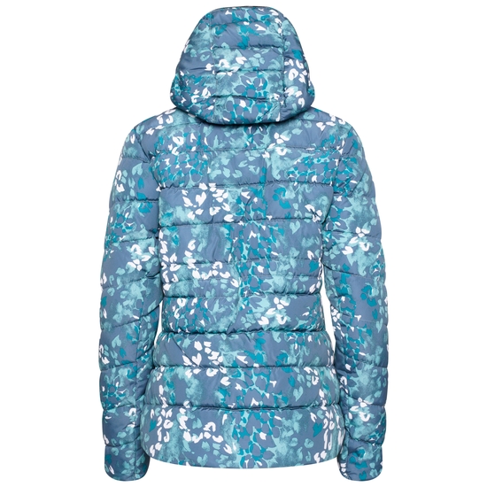 Women's Reputable II Puffer Jacket Canton Green Animal Print