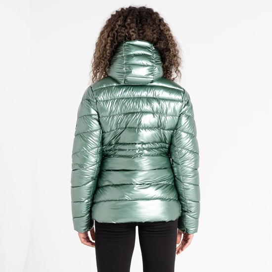 Women's Reputable II Puffer Jacket Duck Green Metallic