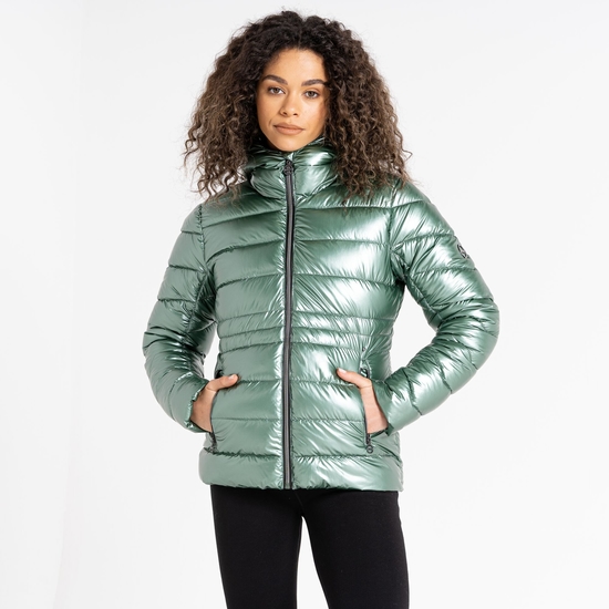 Women's Reputable II Puffer Jacket Duck Green Metallic