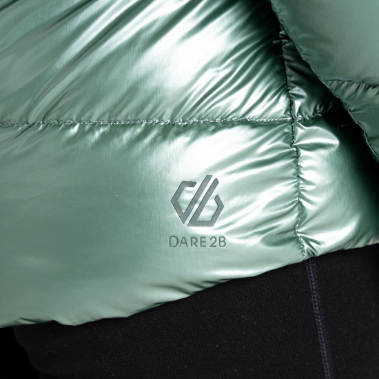 Women's Reputable II Puffer Jacket Duck Green Metallic