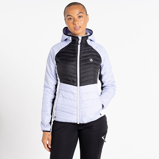 Veste matelassée en laine Femme SURMOUNT II Violet