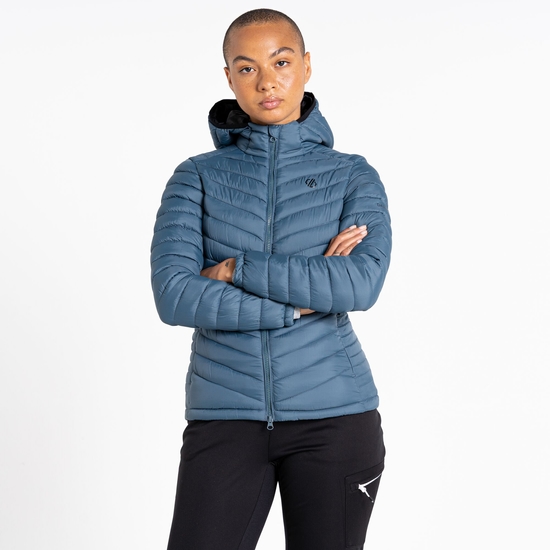 Damen Deter II leichte Steppjacke Blau