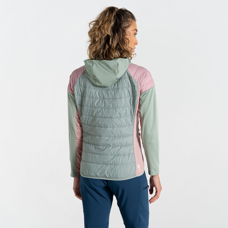 Wool padded hybrid coat cheap