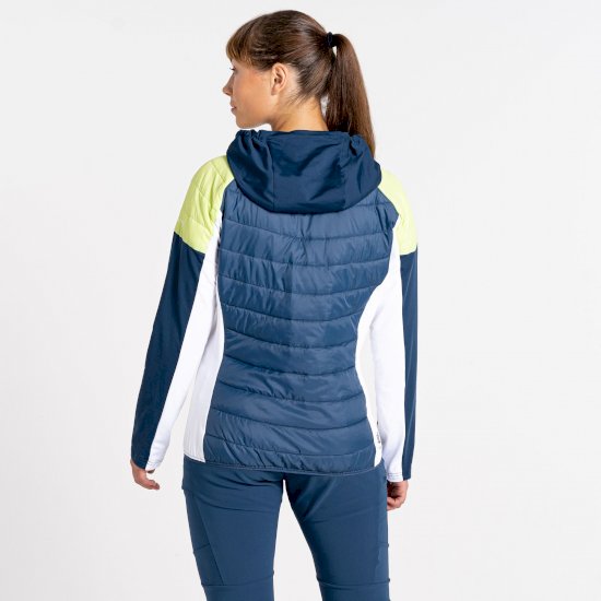 Damen Culmination Woll-Hybrid-Steppjacke Grün