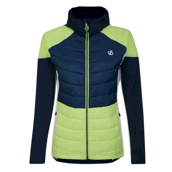 Damen Culmination Woll-Hybrid-Steppjacke Grün