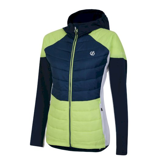 Damen Culmination Woll-Hybrid-Steppjacke Grün