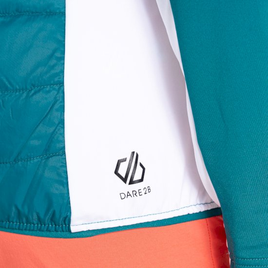 Damen Culmination Woll-Hybrid-Steppjacke Grün