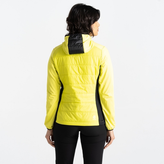 Veste hybride Ascending pour femme  Jaune