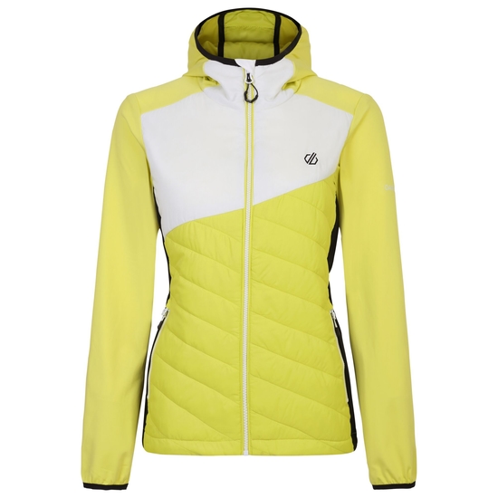 Veste hybride Ascending pour femme  Jaune