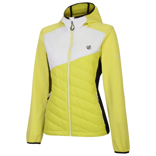 Veste hybride Ascending pour femme  Jaune