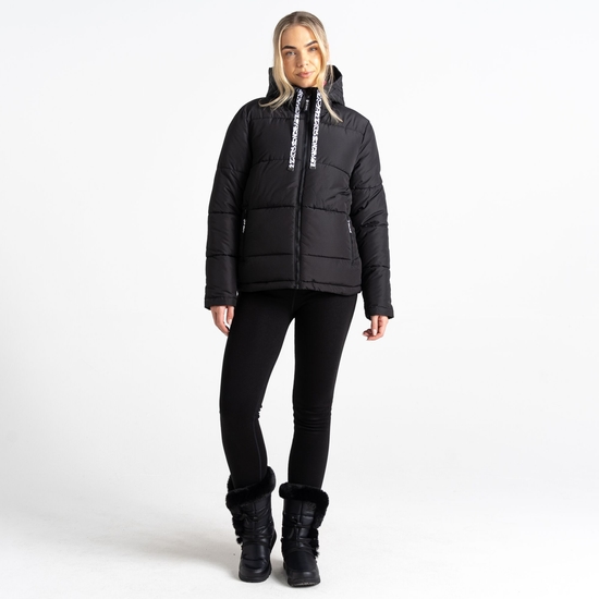 Society Femme Veste rembourrée Noir