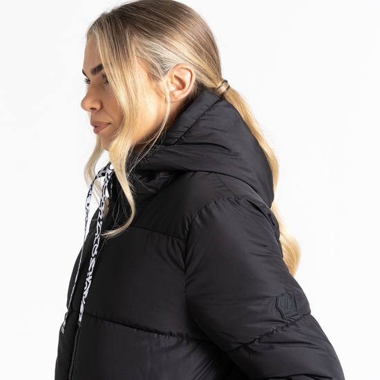 Society Femme Veste rembourrée Noir