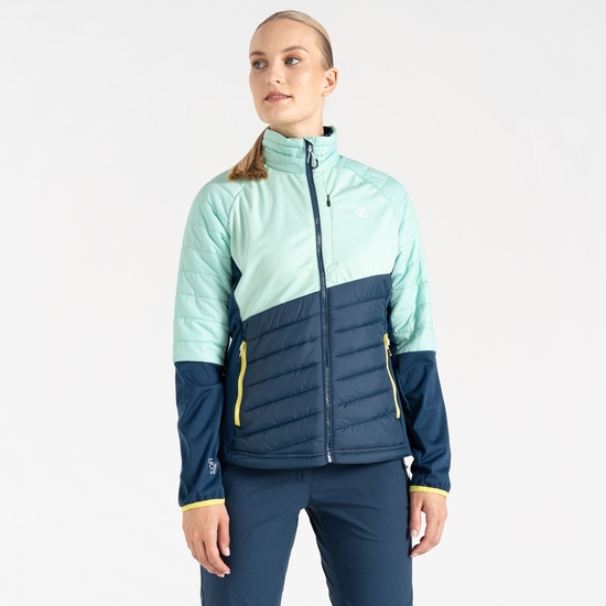 Veste hybride femme Lexan Vert