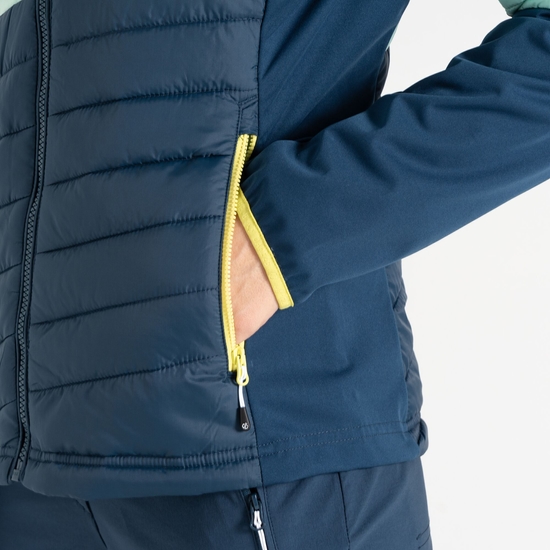 Veste hybride femme Lexan Vert