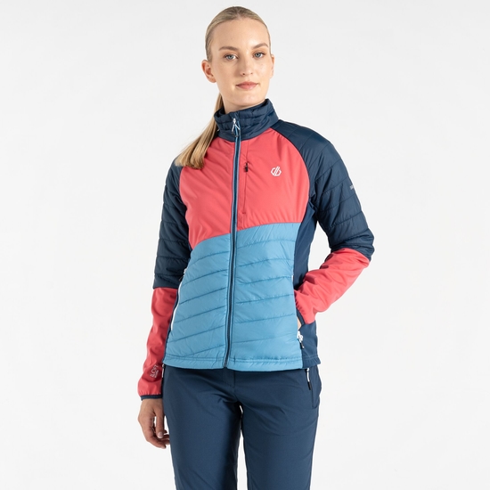 Damen Lexan Hybridjacke Blau