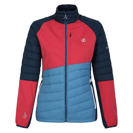 Women's Lexan Hybrid Jacket Niagara Blue Pink