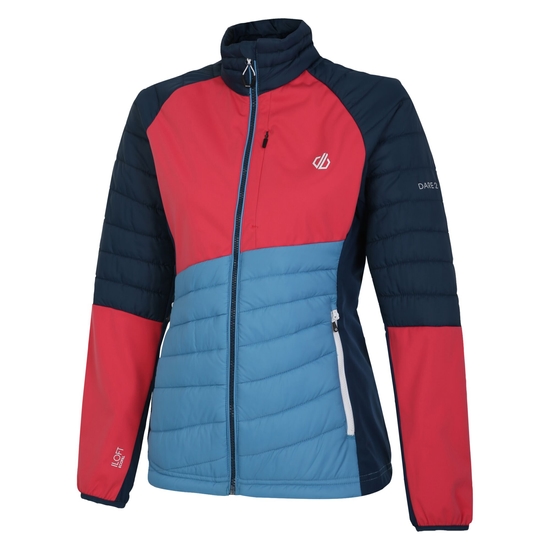 Women's Lexan Hybrid Jacket Niagara Blue Pink