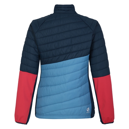 Women's Lexan Hybrid Jacket Niagara Blue Pink