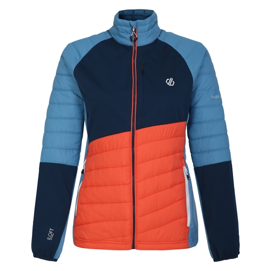Damen Lexan Hybridjacke Orange