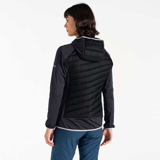 Women's Altimeter Hybrid Jacket Black Ebony Grey