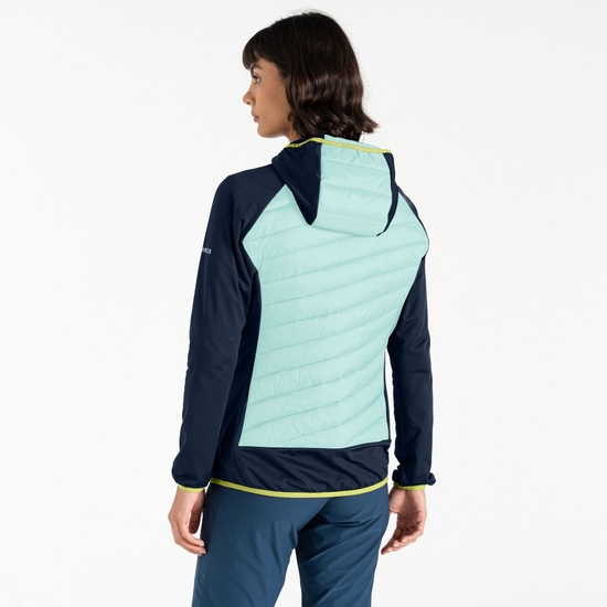 Women's Altimeter Hybrid Jacket Mint Green Moonlight Denim