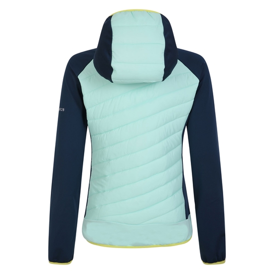 Women's Altimeter Hybrid Jacket Mint Green Moonlight Denim