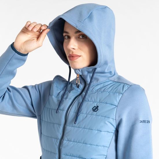 Women's Notion Hybrid Jacket Rainwashed Blue