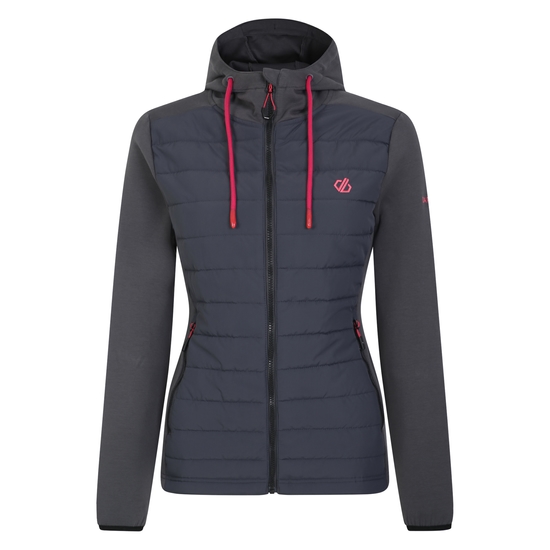 Women's Notion Hybrid Jacket Charcoal Grey Marl