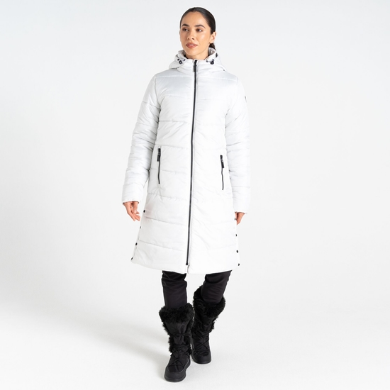 Women's Distinguish Baffled Jacket Cream