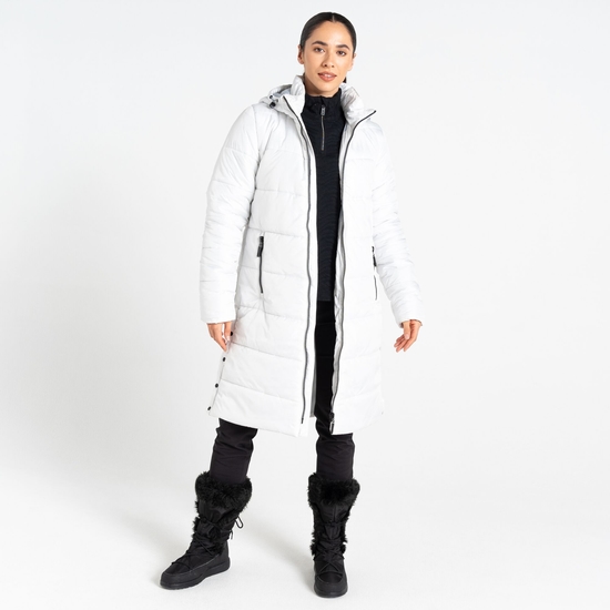 Women's Distinguish Baffled Jacket Cream