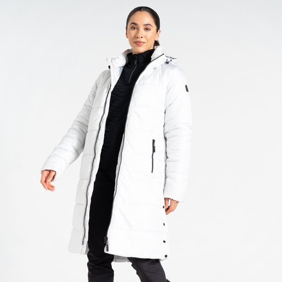 Women's Distinguish Baffled Jacket Cream