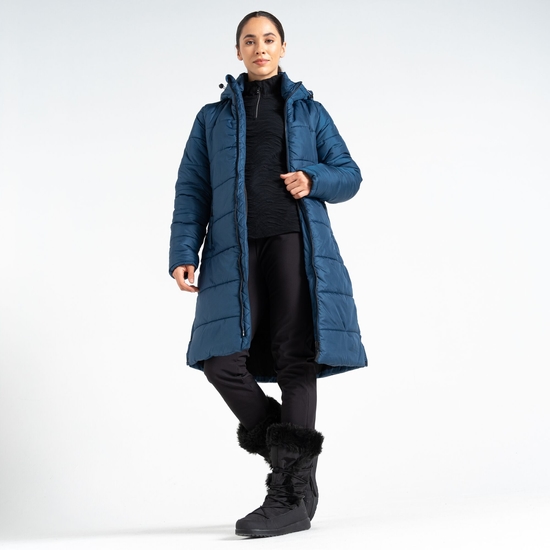 Women's Distinguish Baffled Jacket Moonlight Denim