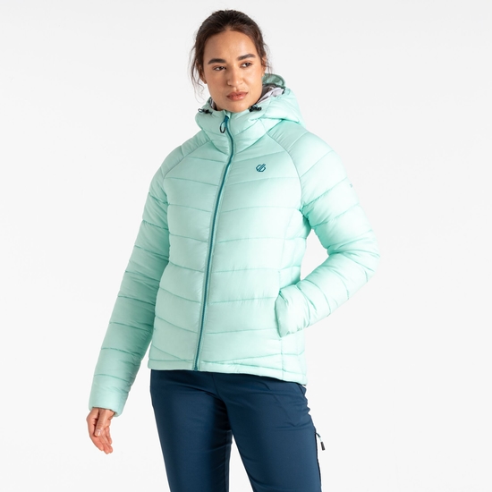 Veste cloisonnée de notre gamme Mountain Femme Turquoise