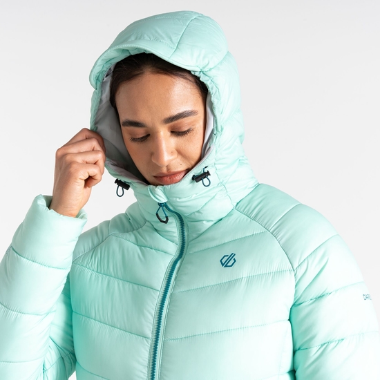 Veste cloisonnée de notre gamme Mountain Femme Turquoise